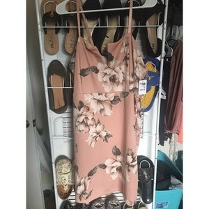 NWT Charlotte Russe Floral Dress 3X